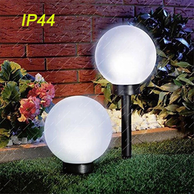 Lampu Bohlam Led Bentuk Bulat Tenaga Surya Untuk Taman