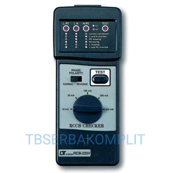 RCCB Tester Meter Lutron RCB-220V RCCB Checker RCB220V Taiwan Original