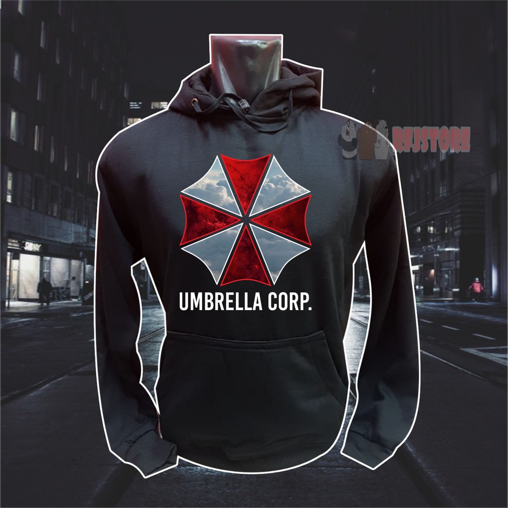 HOODIE JAKET SABLON POLYFLEX UMBRELLA CORP RESIDENT EVIL