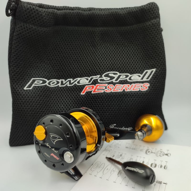 JIGGING MASTER POWER SPELL PE 2 RIGHT HANDLE