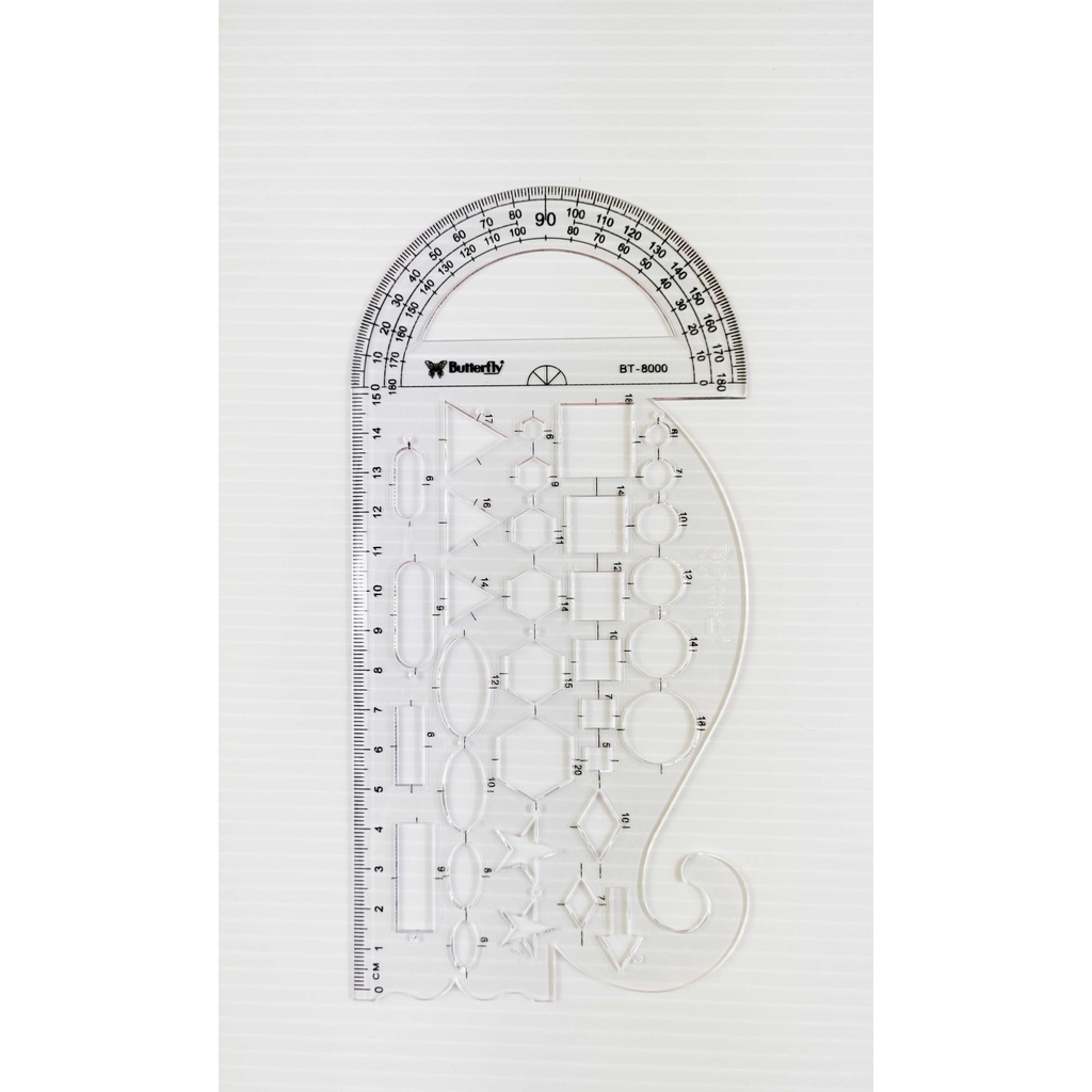 

PENGGARIS / ROL PLASTIK BUTTERFLY BT - 8000