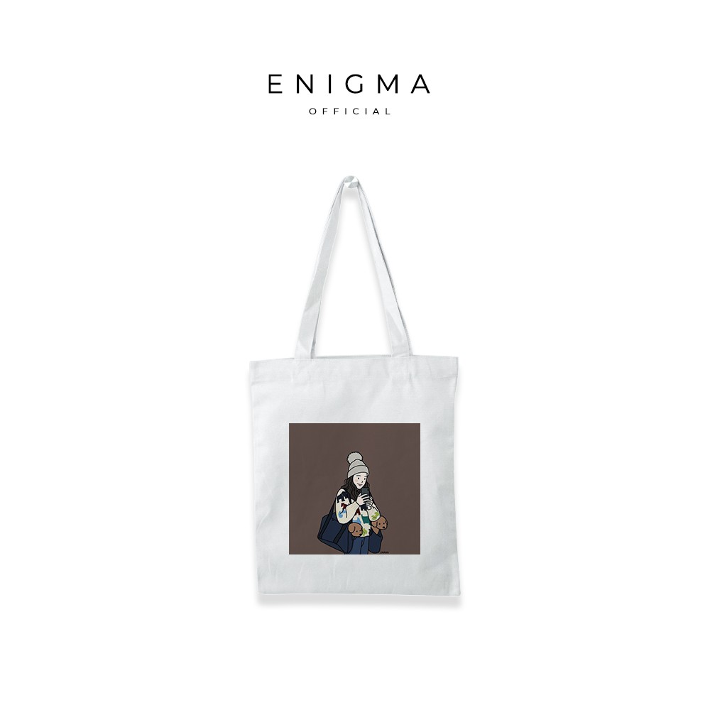 SALE TOTEBAG KANVAS ORIGINAL ENIGMA TOTEBAG KANVAS COLLECTION D R