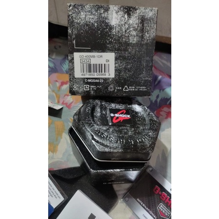 G-Schock ORI GD-400MB ASIA BLACK.