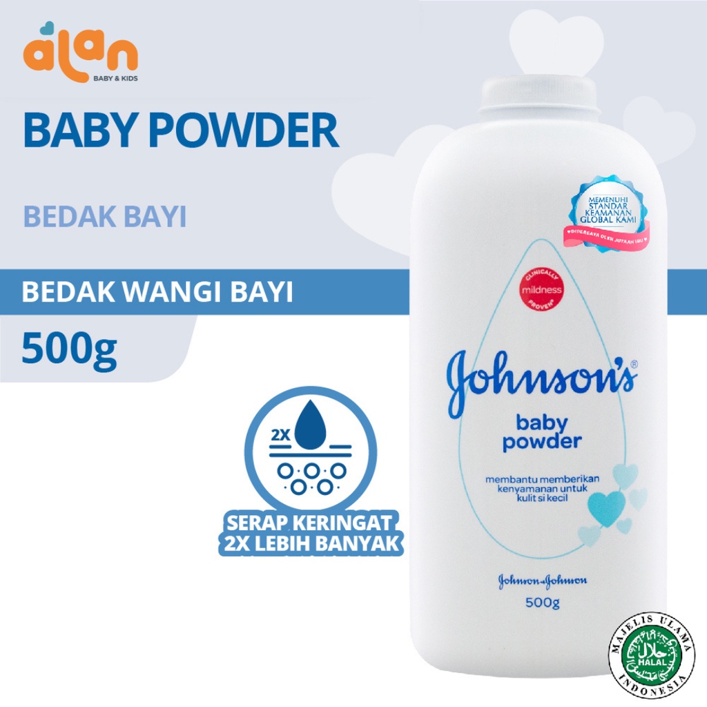 Johnson's Baby Powder All Variant 500gr