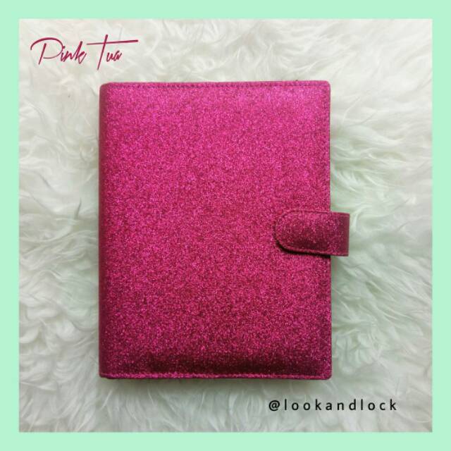 

Binder Glitter Pink Tua