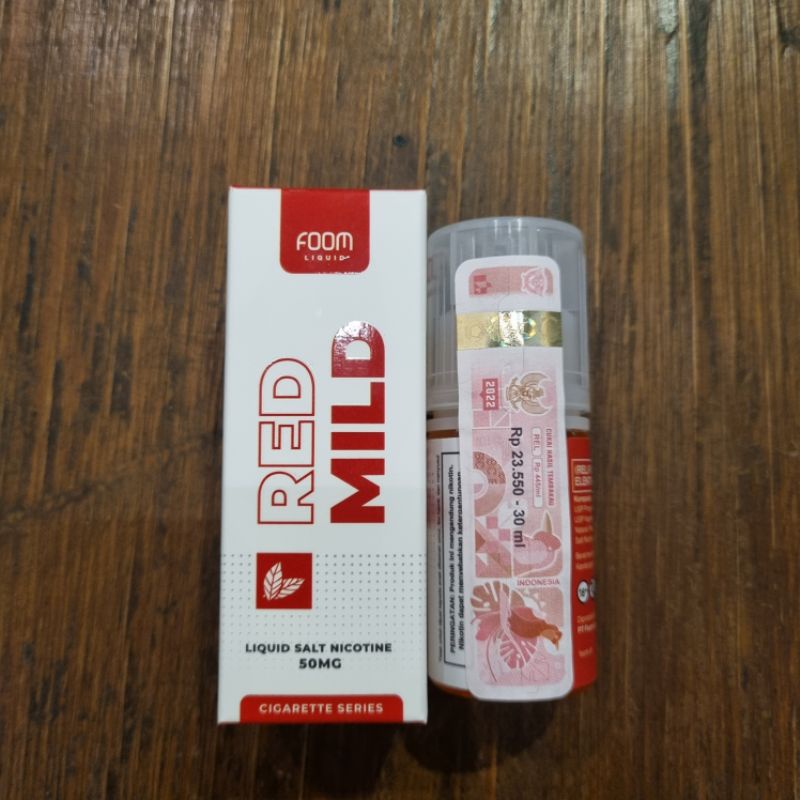 Foom Red Mild / Mild Tobacco Salt 30ML