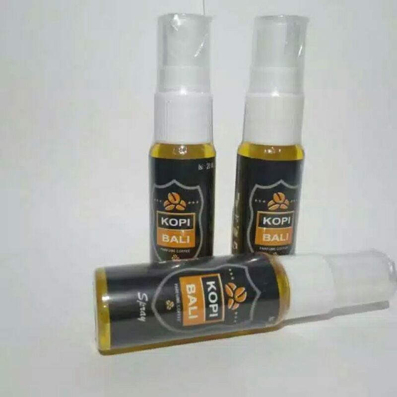 parfum mobil dan ruangan aroma kopi bali botol spray semprot