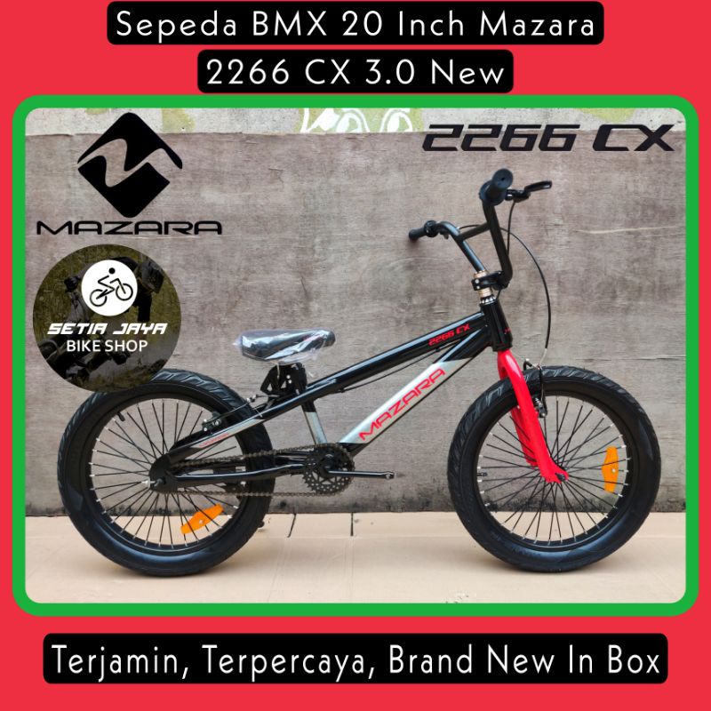 Sepeda BMX 20 Inch MAZARA 2266 CX New Steel Ban Jumbo By Pacific