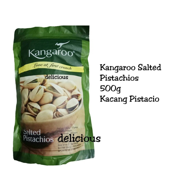 

Kacang Arab - Kangaroo Salted Pistachios Kacang Arab Pistacio