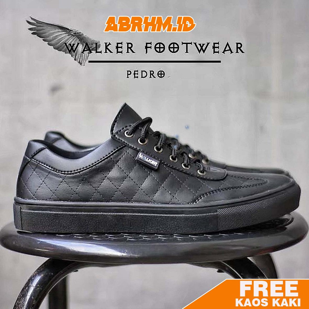 ABRHM X Sepatu Casual Sneakers Pria Sepatu Pria Sneakers Kulit Pu Cowo/Cowok Ori Sepatu Kasual Kerja Kuliah Gaya Santai Keren Kekinian Original Murah Terlaris