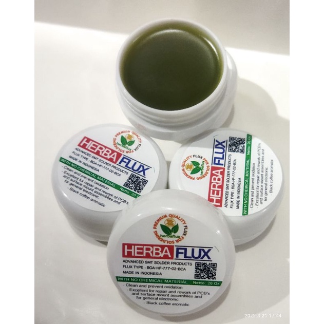 PAKET PROMO TIMAH CAIR HERBA FLUX TIP REFRESHER