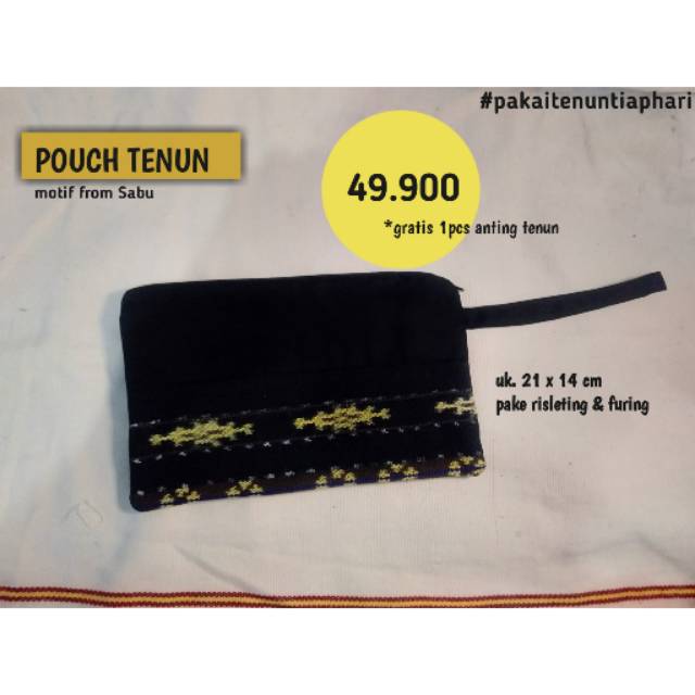 Pouch Tenun asli NTT