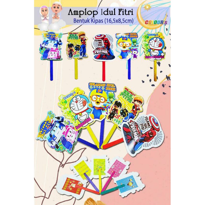 

Amplop Lebaran Idul Fitri / Angpao Idul Fitri / Amplop Karakter KIPAS