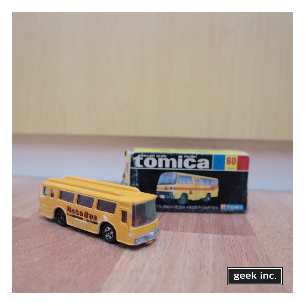 Die Cast - Tomica | Black Box - No. 1 | Fuso Hato Bus