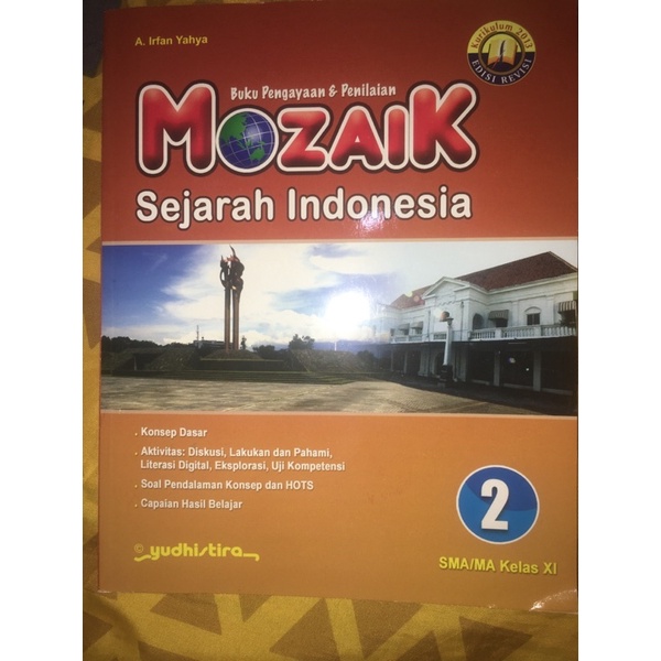 buku mozaik yudhistira second kelas 11