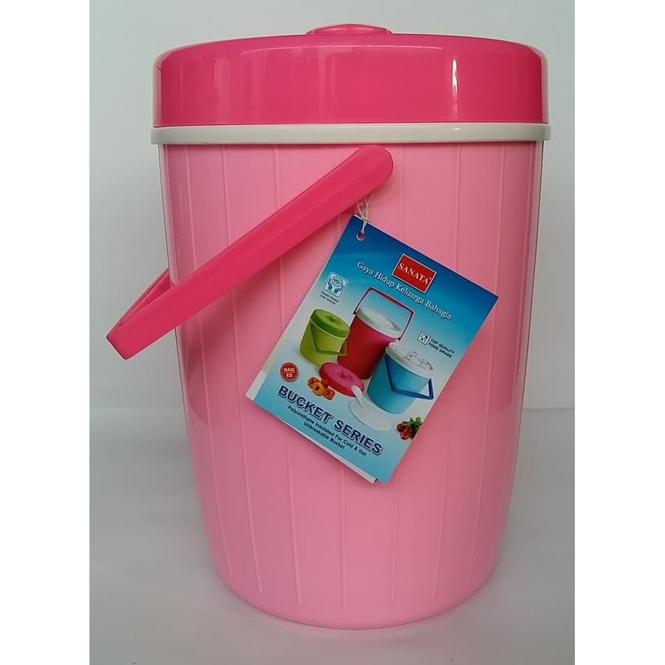 RICE BUCKET / TERMOS NASI ES BATU 17 LITER SANATA 17L - DP
