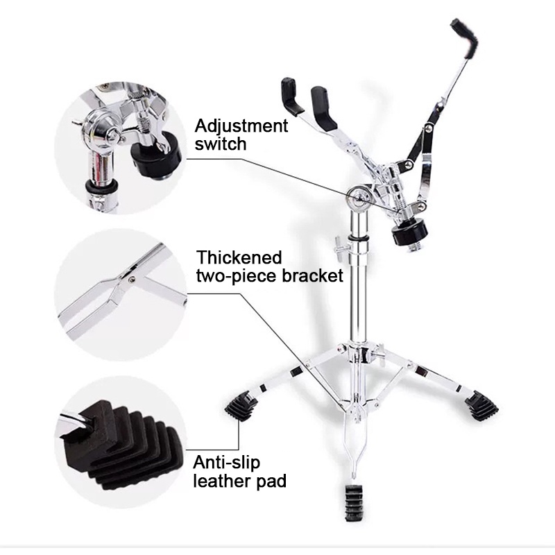 Bracket Stand Rak dumb drum Universal Dapat Disesuaikan