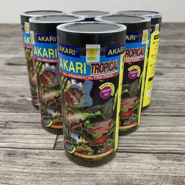 Pelet Ikan Makanan ikan Akari Tropical 100gr untuk segala jenis ikan