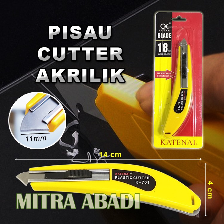 

Pisau Pemotong CUTTER AKRILIK / Knife Cutter Acrylic / Plastic Scriber