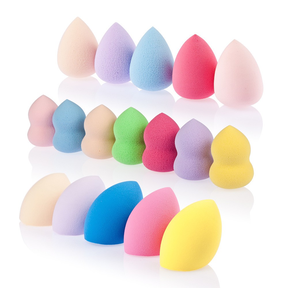 JR - FREE BOX - SPONS MAKE UP TELUR GUCI / SPON BEDAK MUKA / SPONGE BEAUTY BLENDER / SPONGE FACIAL