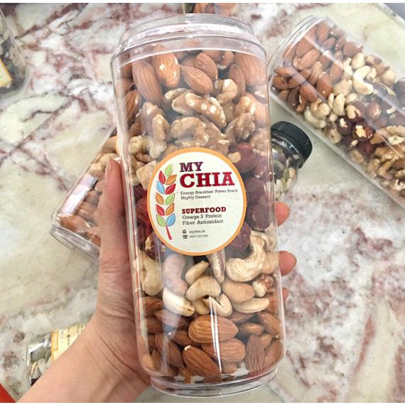 

Roasted Premium Mix Nuts 420g (cemilan sehat kacang)