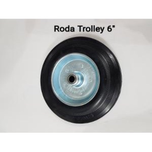 Roda Karet Only 6 Inch Roda Troli 6 Inch