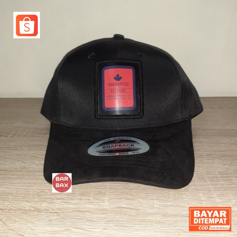 Topi Snapback DSQUARED2 topi pria branded import casual cap fashion pria topi baseball daily man