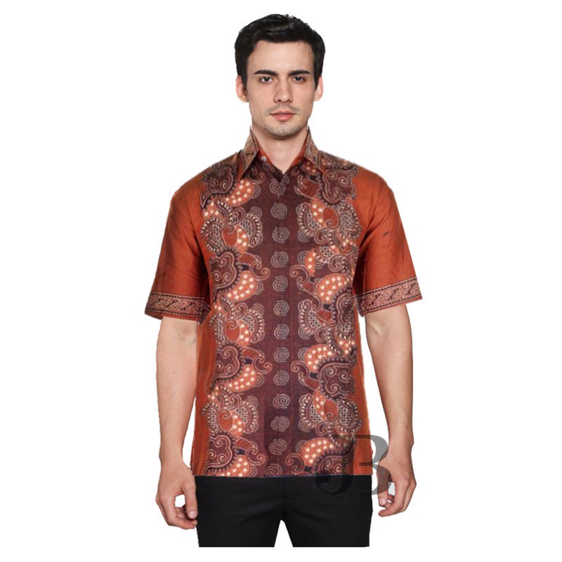 Kemeja Hem Batik Seragam V5 - Sabrina