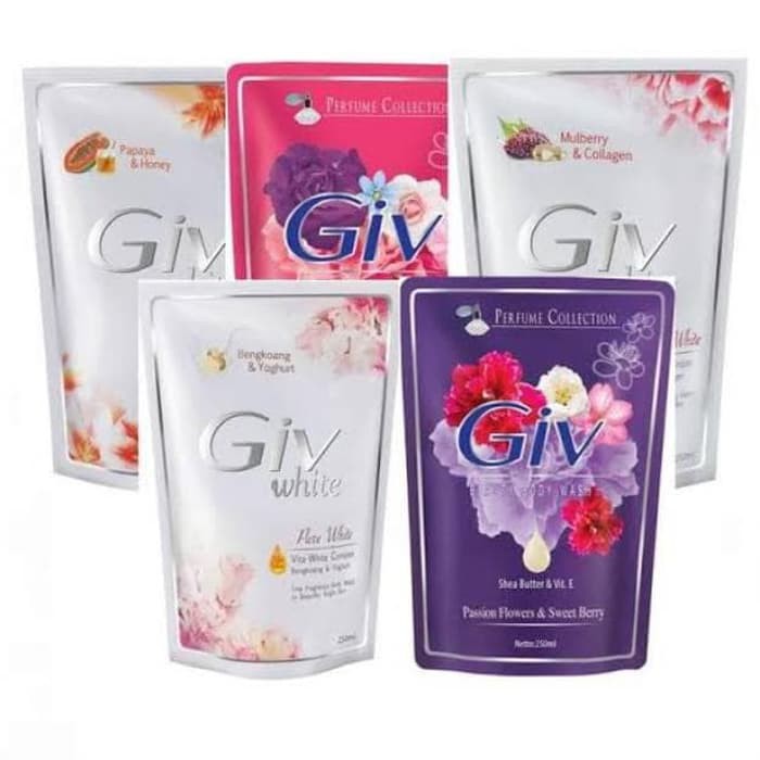 Giv Body Wash / Sabun Cair Refill 250 ml