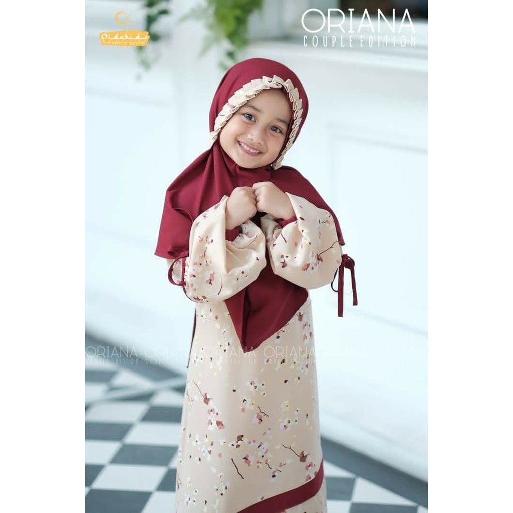 oidokids - oriana - gamis anak usia 2-10 tahun