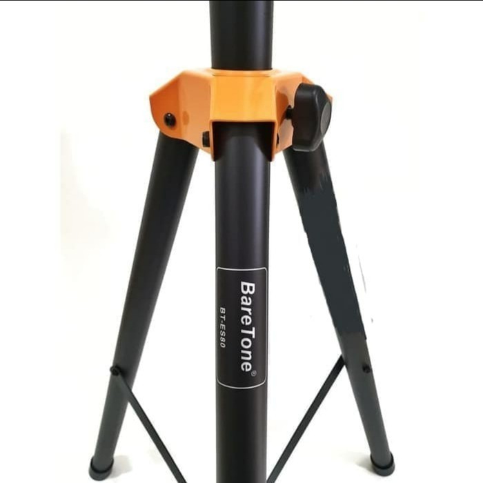 Stand speaker baretone es80 tripod portable aktiv 10 12 15 inch es 80