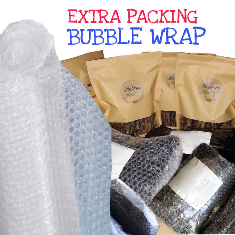 

Extra Bubble Packing Salé