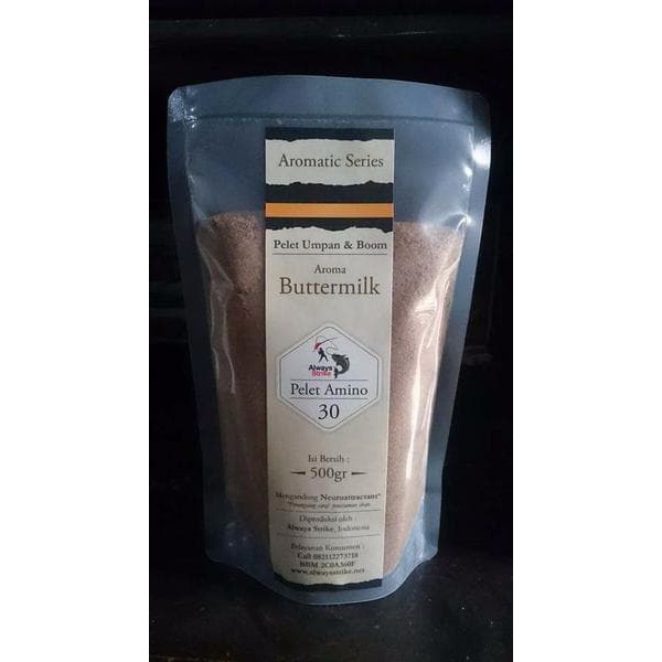 Pelet Amino 30 Aromatic Buttermilk (Keju, Susu, Wisjman)