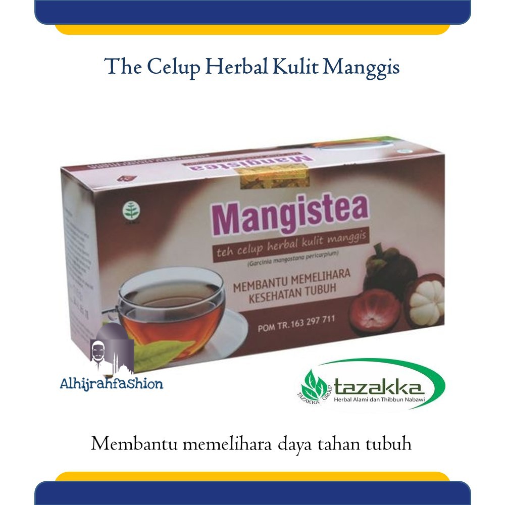 

( PROMO ) Teh Celup Kulit Manggis Tazakka Obat Herbal Jantung Obat Herbal Kanker