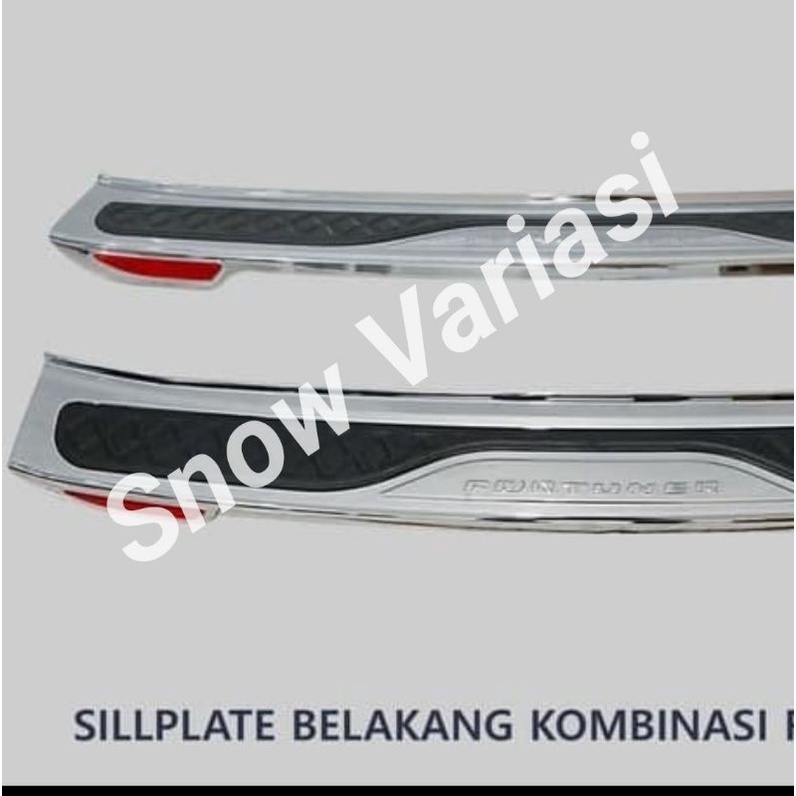 Sill Plate / Sillplate Belakang All New Fortuner TRD Sporty Chrome