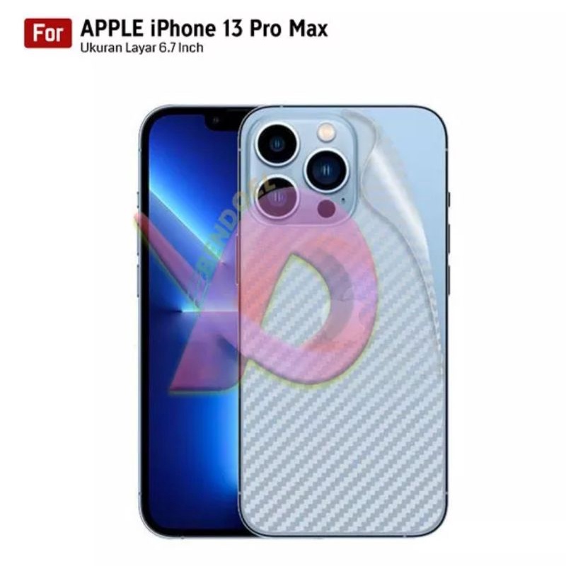 SKIN KARBON IPHONE 13/IPHONE 13 MINI/IPHONE 13 PRO/IPHONE 13 PRO MAX
