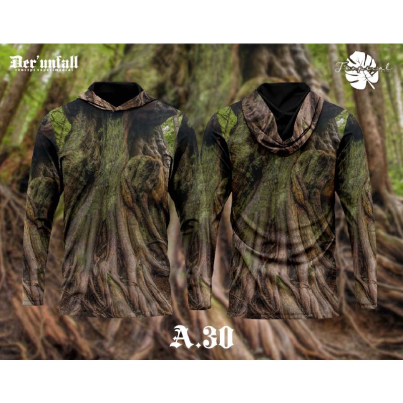 Baju berburu motif natural/Baju hunting camoflase