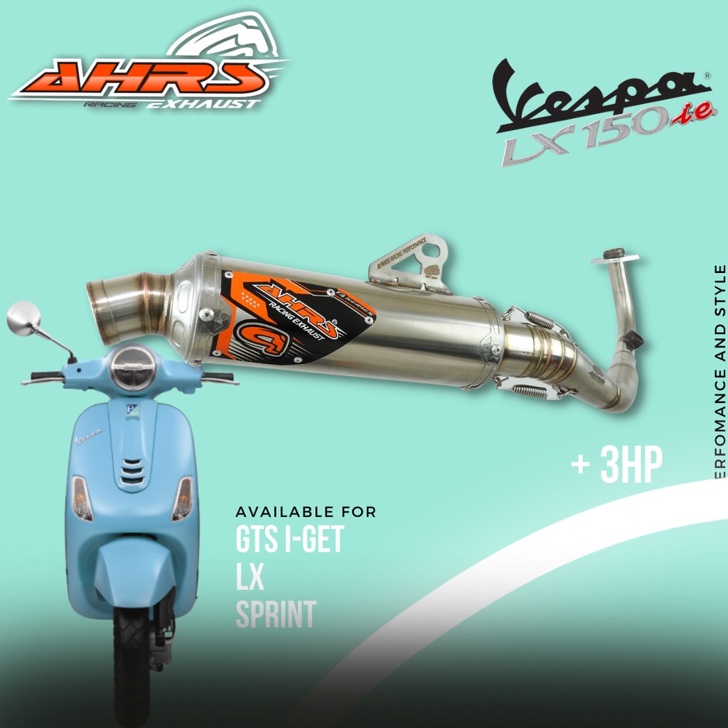 Knalpot Vespa Matic LX 150 SE