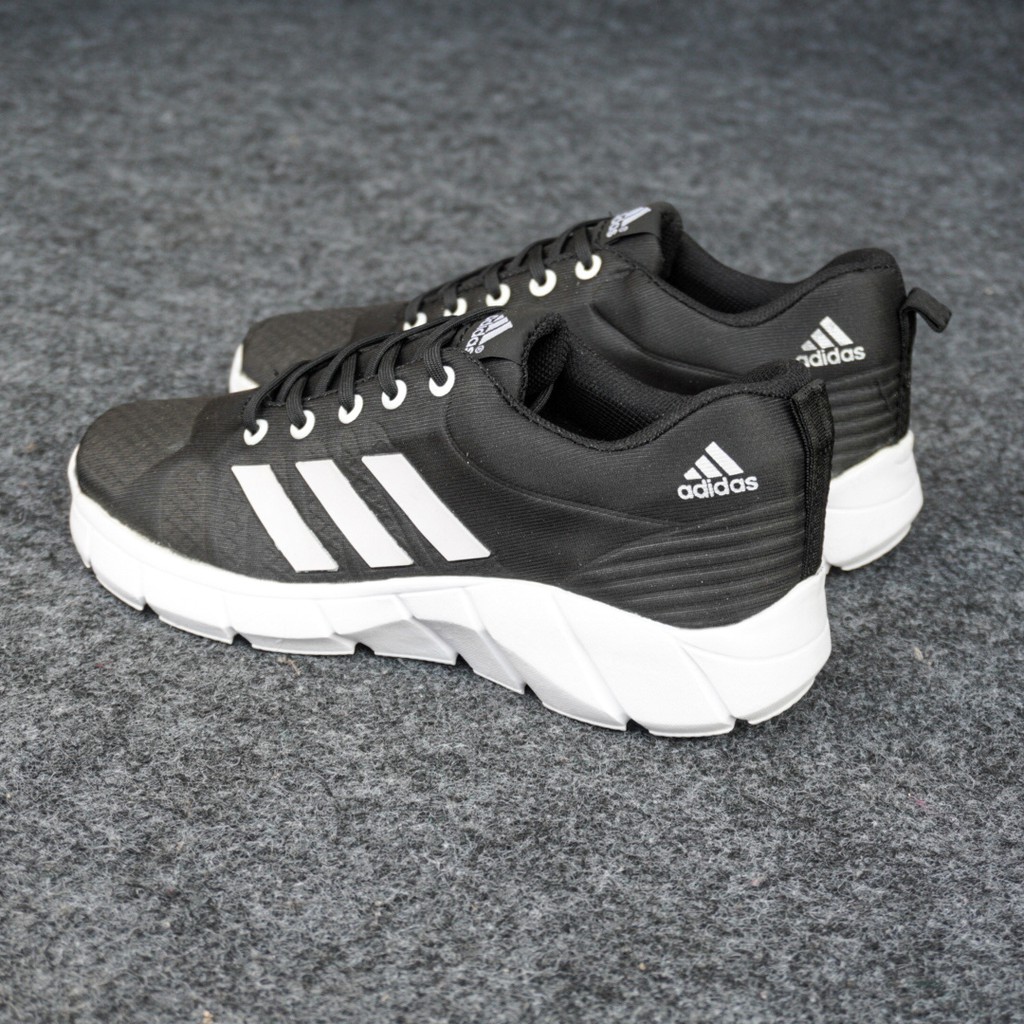 SM88 - PROMO - Sepatu Olahraga Pria Adidas Robot Hitam Sneakers Running Sport Jogging Cowok Keren