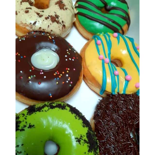 

DONUT MADU OBOY ENAK EMPUK COKLAT HOMEMADE FRESH BAKE