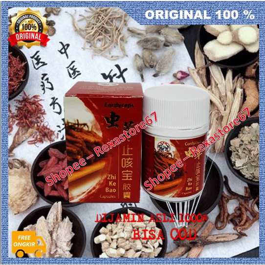 Ramuan Leluhur Cina Zhi Ke Bao Obat Herbal Alami Atasi Tuberkolosis (TBC), Bronkitis, Sinusitis, Asm