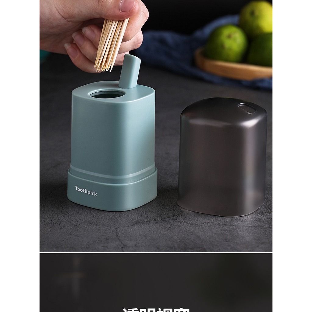 Tempat Tusuk Gigi Otomatis Automatic Toothpick Holder