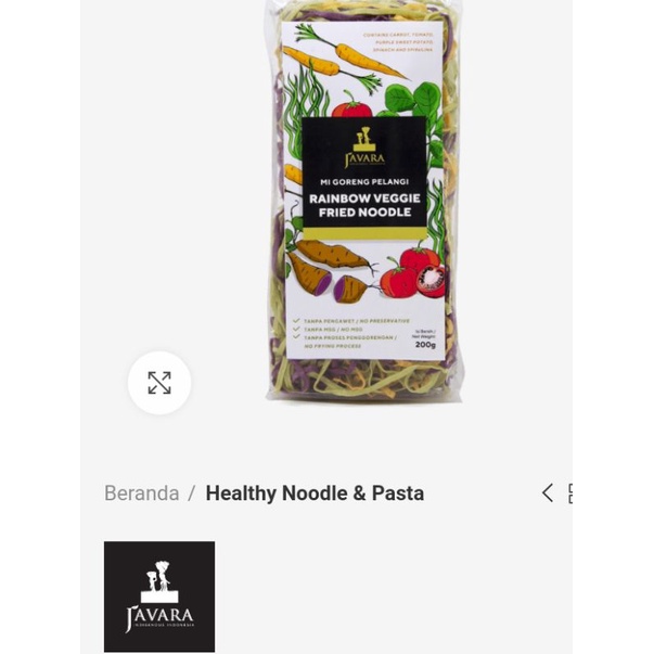 

Rainbow Veggie Noodle | Mi Sayur Pelangi | 200g