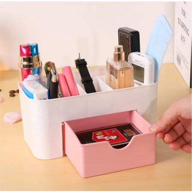 Berkat toserba RAK KOSMETIK / KOTAK PENYIMPANAN MAKE UP MINI SERBAGUNA