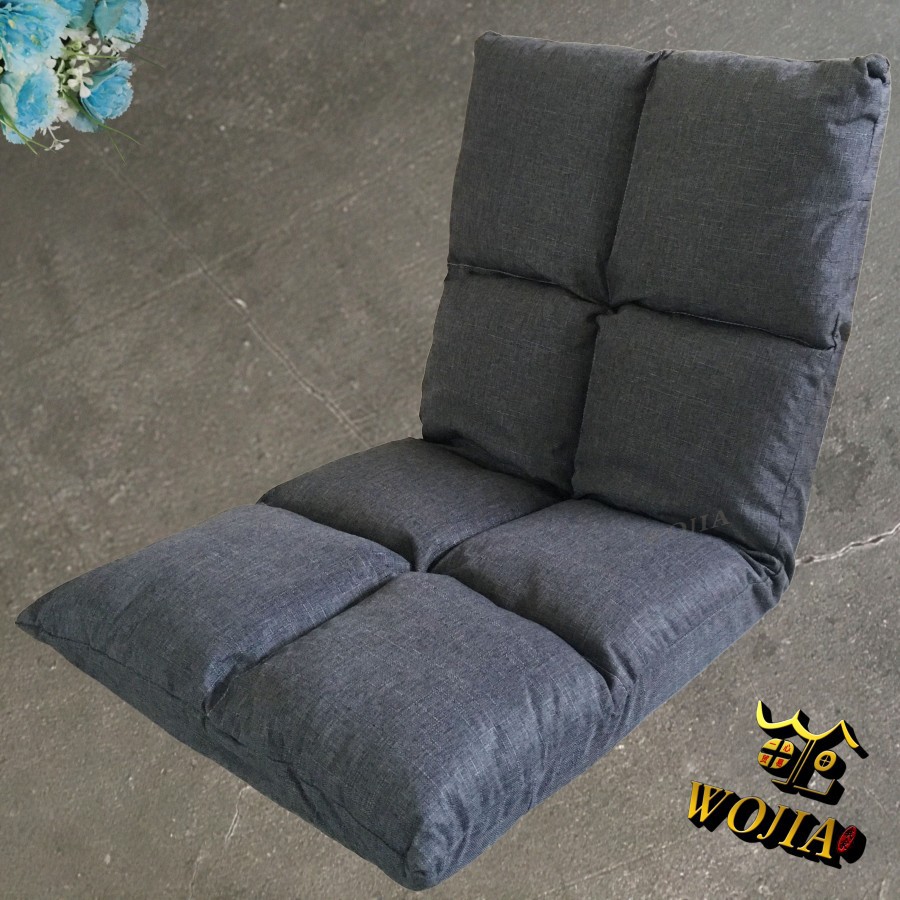 Kursi Sofa Lantai Lipat 8 Kotak Tatami Lesehan Lazy Foldable Chair