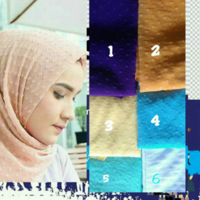 Linen ruby / linen rubiah / rubiah / segiempat rubiah