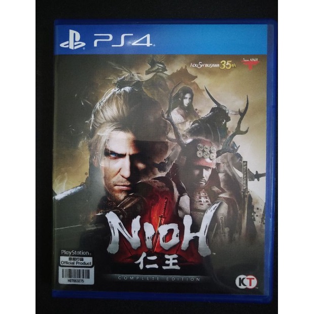 BD PS4 Nioh Complete Edition Langka Reg 3 kaset ps 4 game games ni oh like sekiro