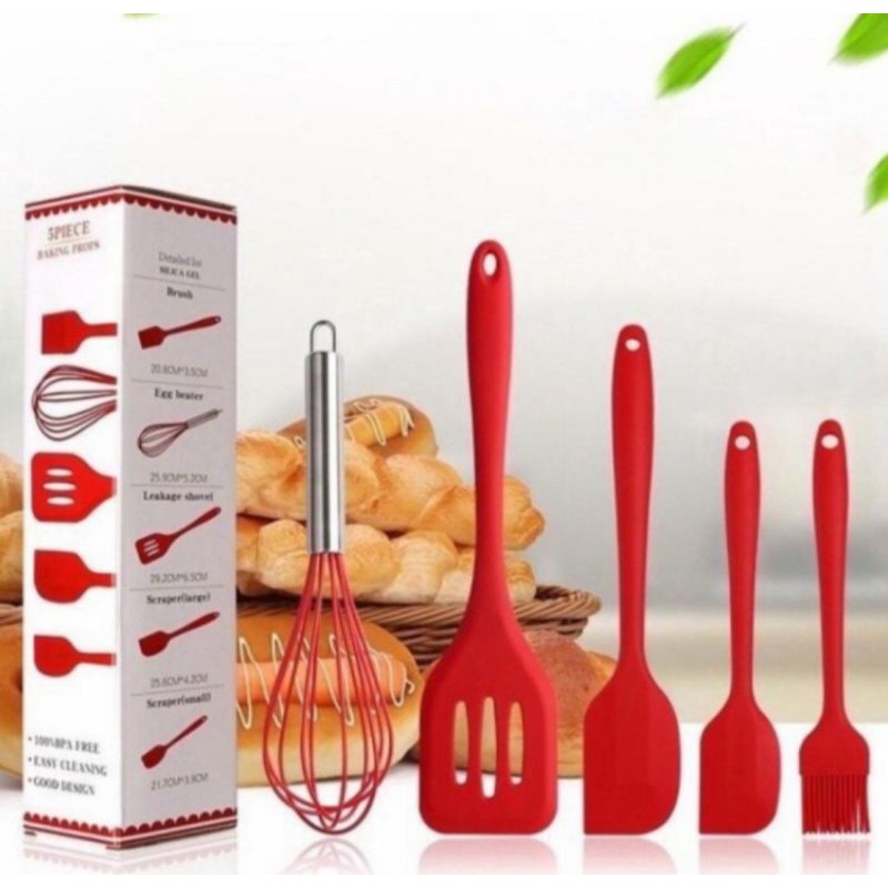 Set Spatula / Baking Tools / Baking Props Han River 5in1