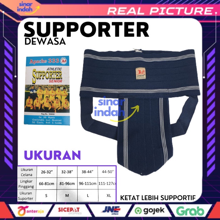 Brief Supporter Apache / Korset Olahraga / Celana Dalam Sport CD Sport Medan