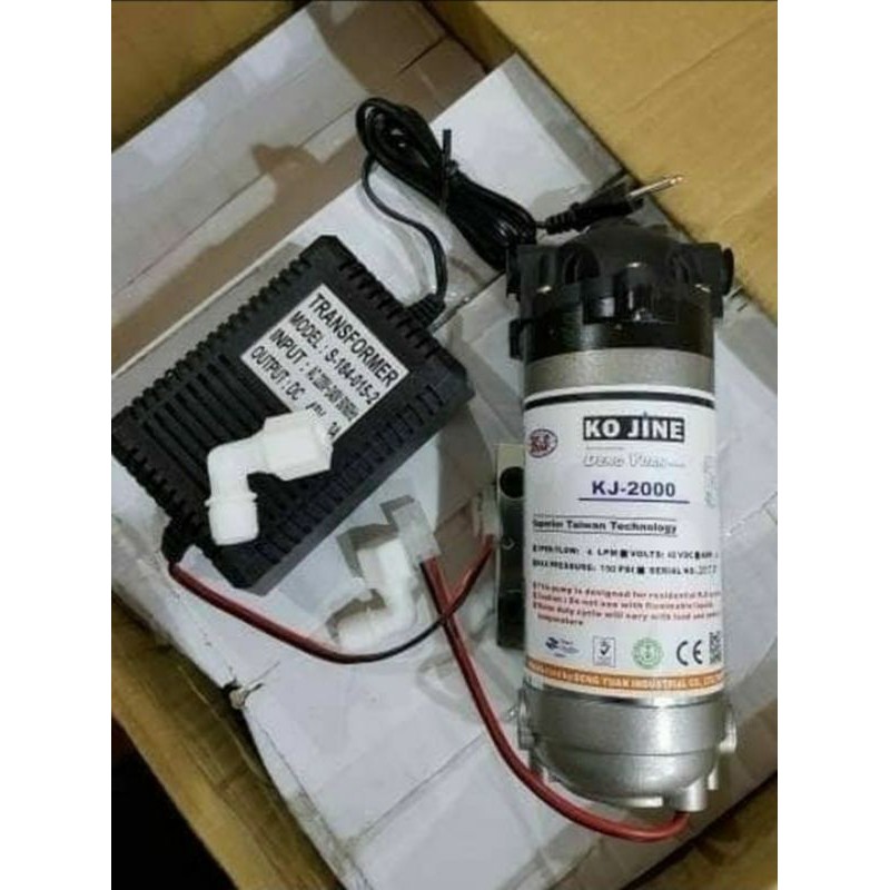 Pompa RO/ Boster RO KJ-2000 / Kojine Pump + Adaptor